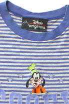 Vintage Disney Striped Goofy Single Stitch T-Shirt (1990s)