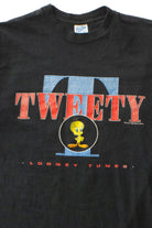 Vintage Embroidered Tweety Looney Tunes T-Shirt (1993)