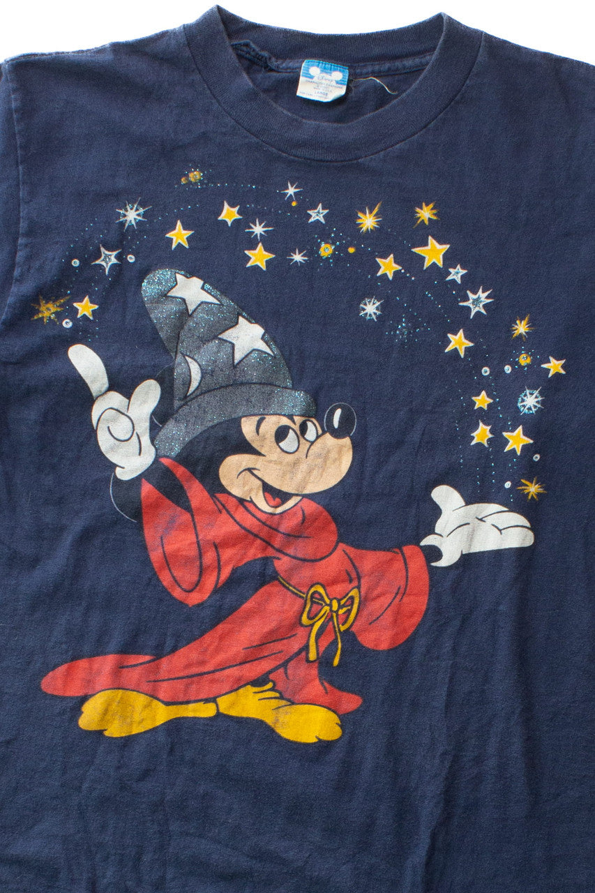 Vintage Fantasia Sorcerer Mickey T-Shirt (1980s) – Ragstock