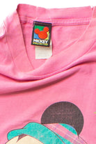 Vintage Mickey Mouse Pink Pajama T-Shirt (1990s)