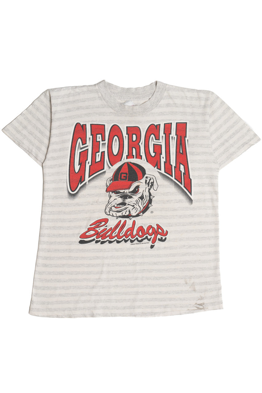 Vintage "Georgia Bulldogs" Mascot Single Stitch Soft T-Shirt (1990s)