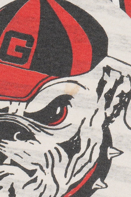 Vintage "Georgia Bulldogs" Mascot Single Stitch Soft T-Shirt (1990s)