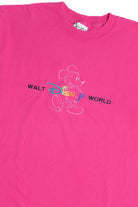 Vintage "Walt Disney World" Mickey Mouse Embroidered T-Shirt