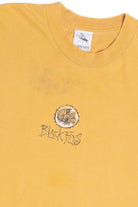 Vintage Distressed Black Flys Skate Eyewear Single Stitch T-Shirt (1990s)