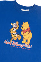 "All The Fun In The World" Winnie The Pooh And Tigger Walt Disney World T-Shirt (2000s)