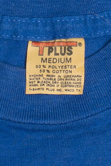 Vintage Superman Iron-On Single Stitch T-Shirt (1980s)