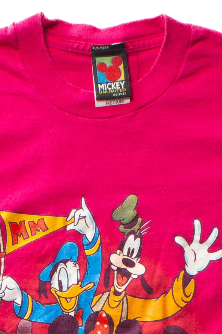 Vintage Mickey Car Nebraska Single Stitch T-Shirt (1990s)