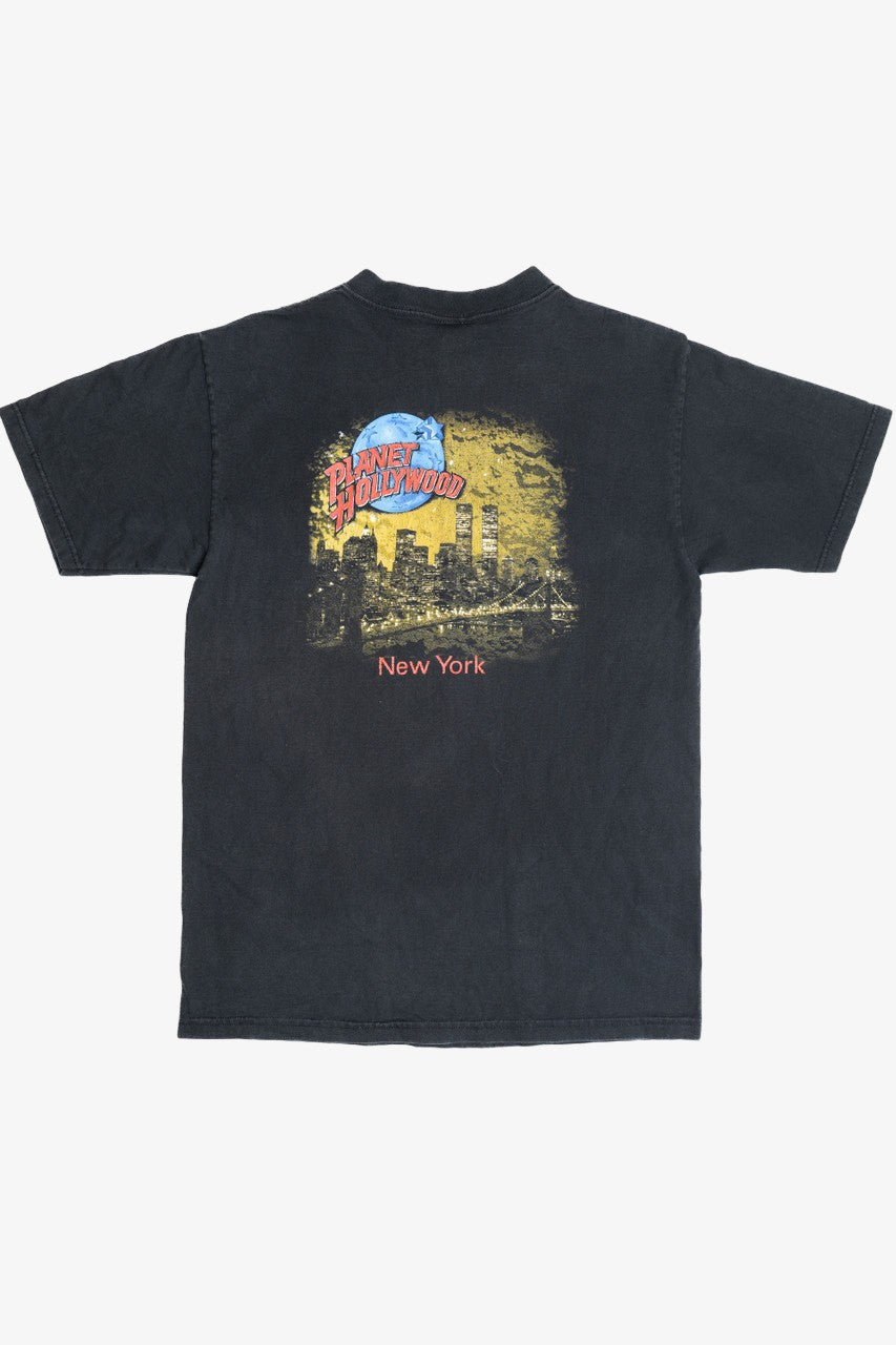 Vintage 1991 Planet Hollywood New York City Skyline T-Shirt (1990s)
