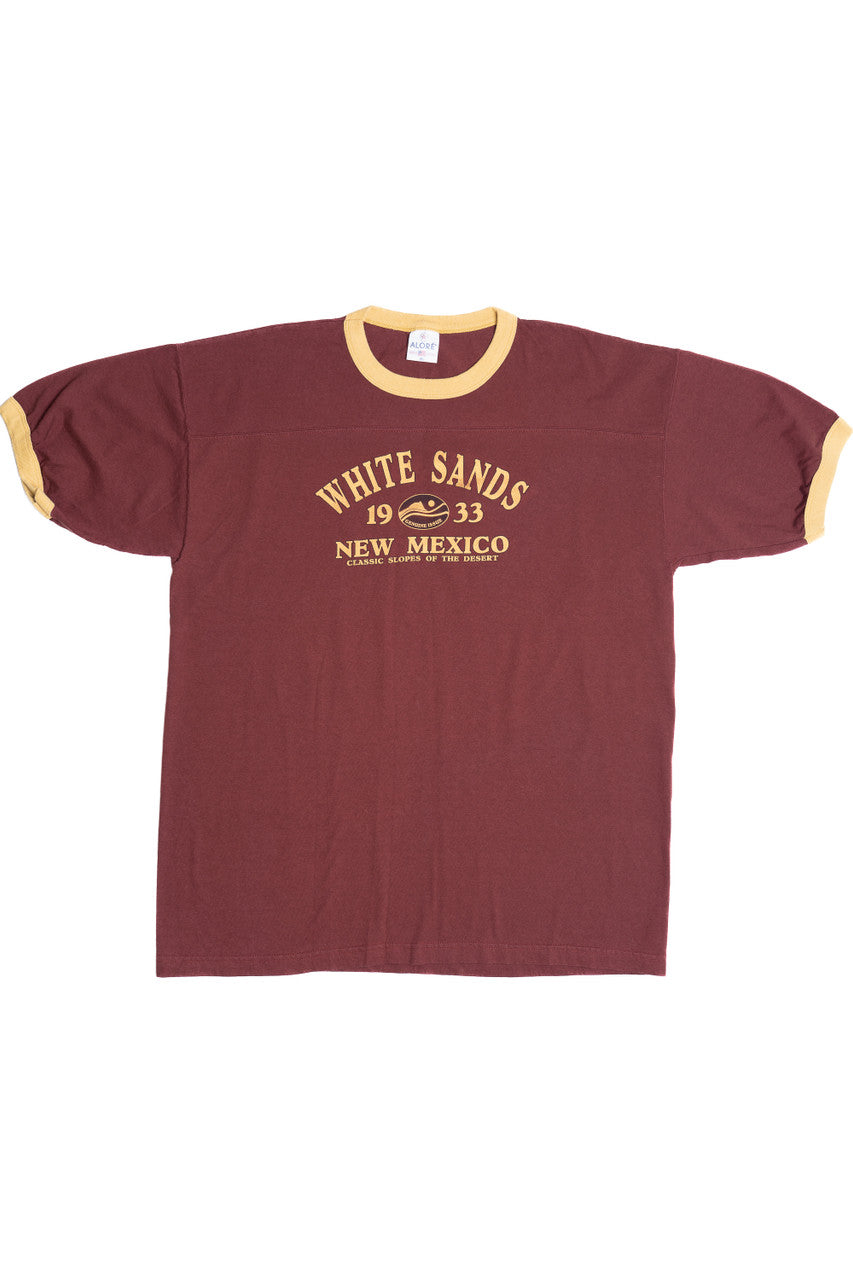 Vintage White Sands New Mexico Ringer T-Shirt (1990s)