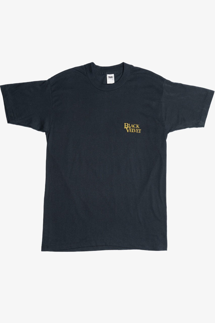 Vintage 1999 Black Velvet Canadian Whiskey T-Shirt (1990s)
