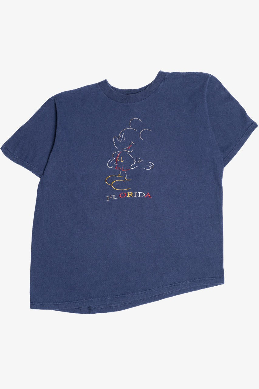 Vintage Mickey Mouse "Florida" Embroidered Mickey Unlimited T-Shirt (1990s)