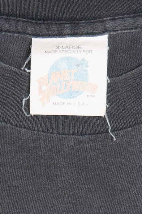 Vintage Distressed Planet Hollywood "San Diego" Single Stitch T-Shirt (1990s)