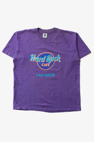 Vintage Purple Hard Rock Cafe Las Vegas T-Shirt (1990s)