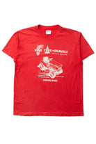 Vintage Pine Tree Gravely Single Stitch T-Shirt (1990s)