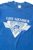 Vintage North American Fishing Club Life Member T-Shirt (1990s)