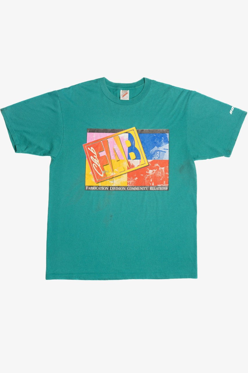 Vintage Boeing "Club Fab" Fabrication Division T-Shirt (1990s) 117222