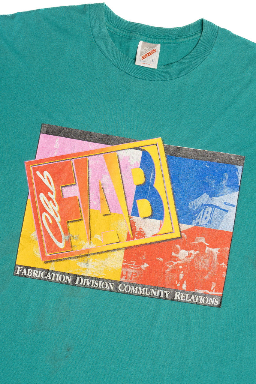 Vintage Boeing "Club Fab" Fabrication Division T-Shirt (1990s) 117222