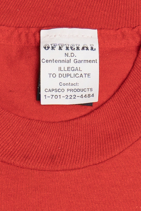 Vintage "North Dakota Centennial" Single Stitch T-Shirt (1980s)