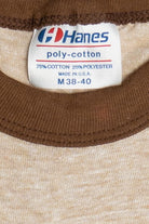 Vintage Boy Scouts Day Camp Paper Thin Ringer T-Shirt (1980s)