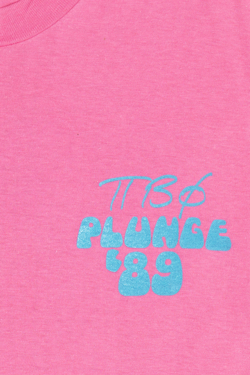 Vintage "Pi Phi Plunge" Sorority Single Stitch Unknown T-Shirt (1980s)