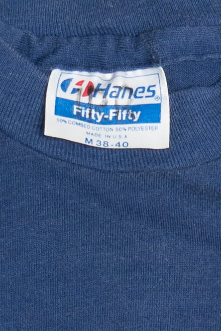 Vintage "Hawaii" Sunset Sailing Single Stitch T-Shirt (1980s)
