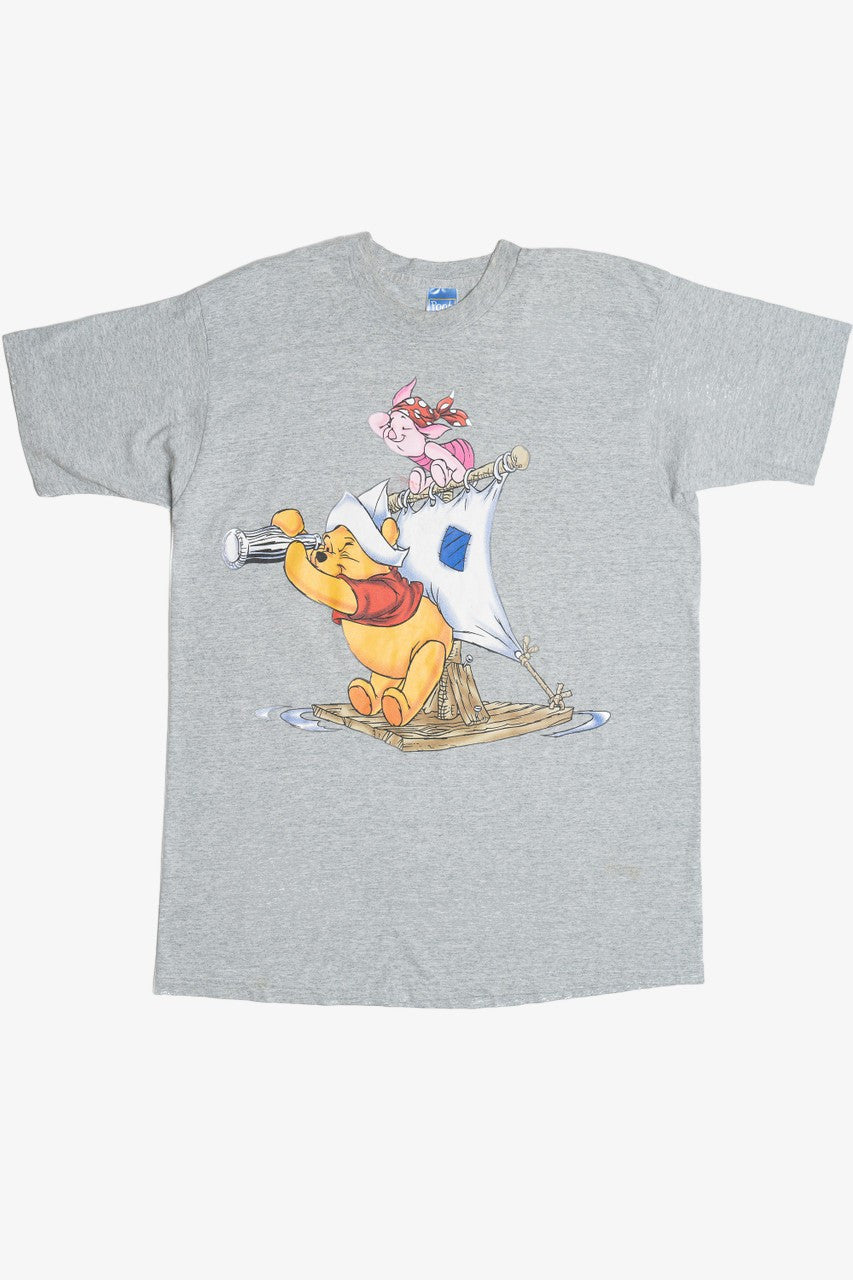 Vintage Winnie The Pooh & Piglet Raft T-Shirt (2000s)