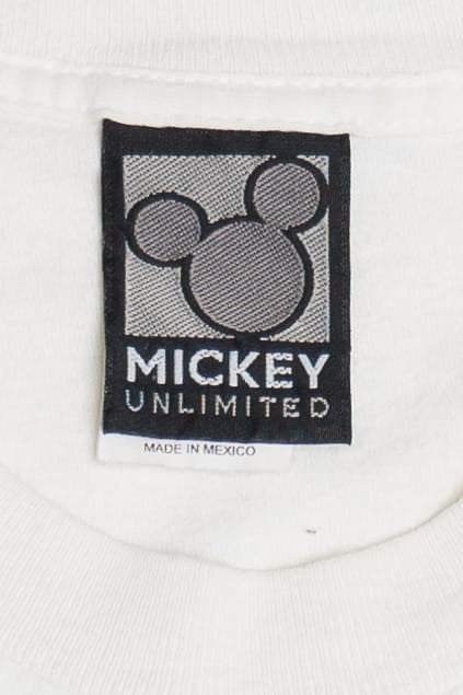 Vintage Mickey Mouse Kisses Heart Mickey Unlimited T-Shirt (1990s)