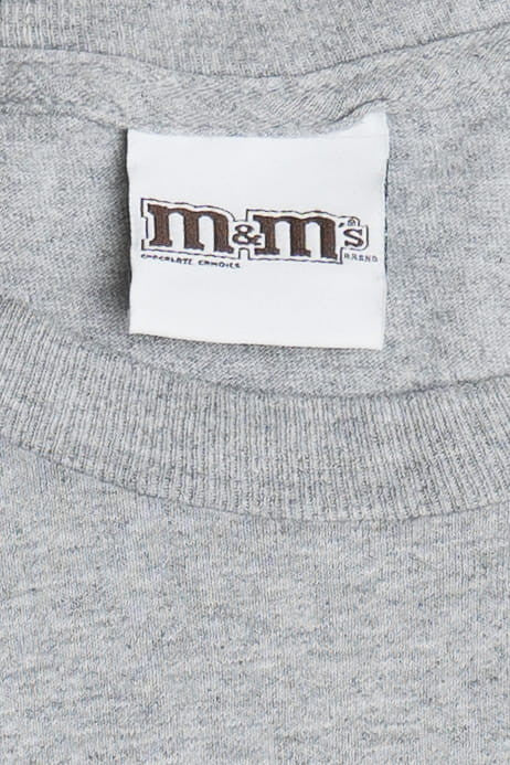 "Blue" Spellout Blue M&M With Sunglasses M&Ms Brand T-Shirt