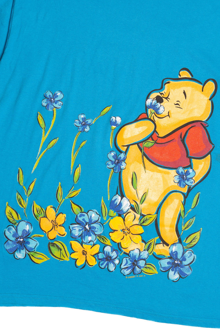 Vintage Winnie The Pooh Stop And Smell The Flowers T-Shirt (1990s) 11753
