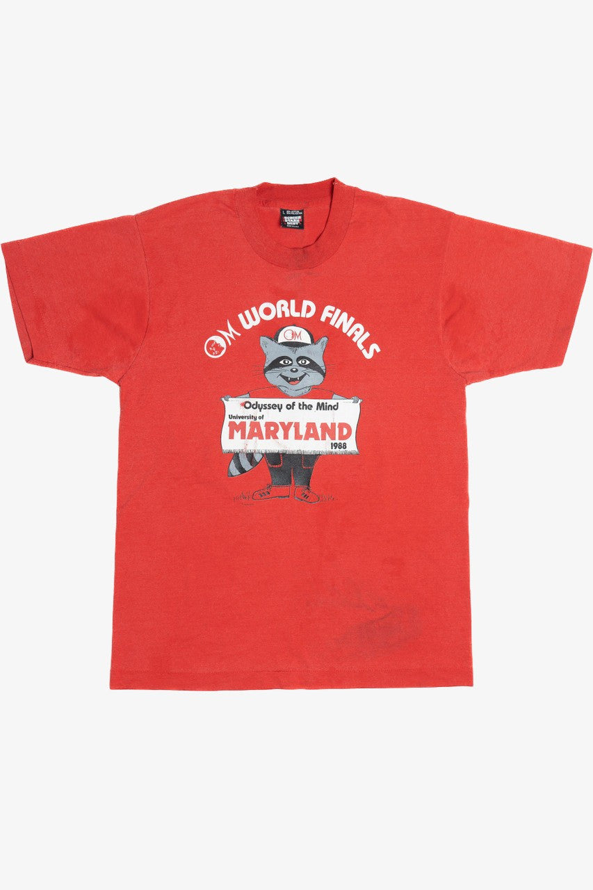 Vintage 1988 Odyssey Of The Mind World Finals Single Stitch T-Shirt (1980s)