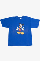 Vintage Mickey Mouse Royal Blue Walt Disney World T-Shirt (1990s) 117666