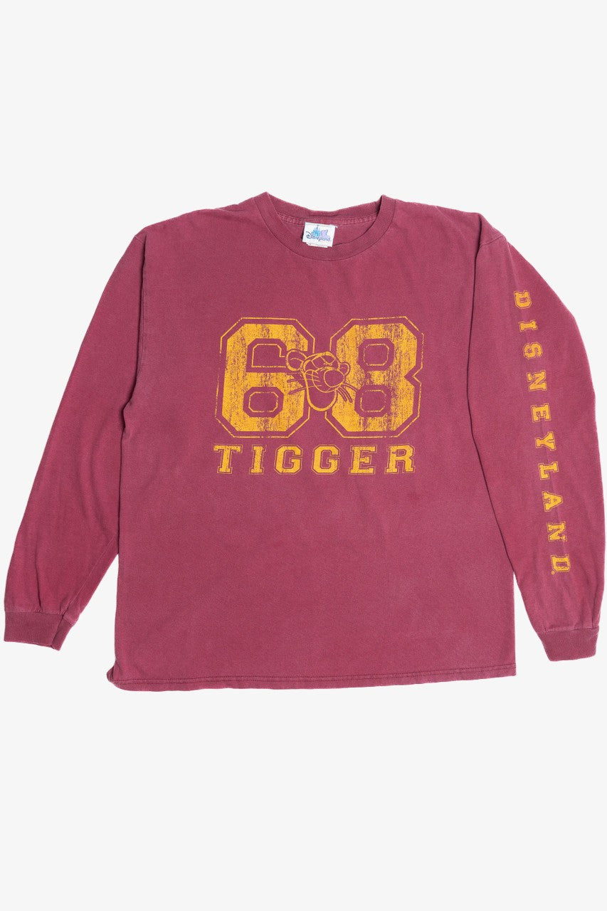 Vintage Tigger "Disneyland" Long Sleeve Spellout T-Shirt (2000s)