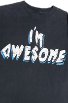WWE "I'm Awesome" The Miz Front/Back Print T-Shirt