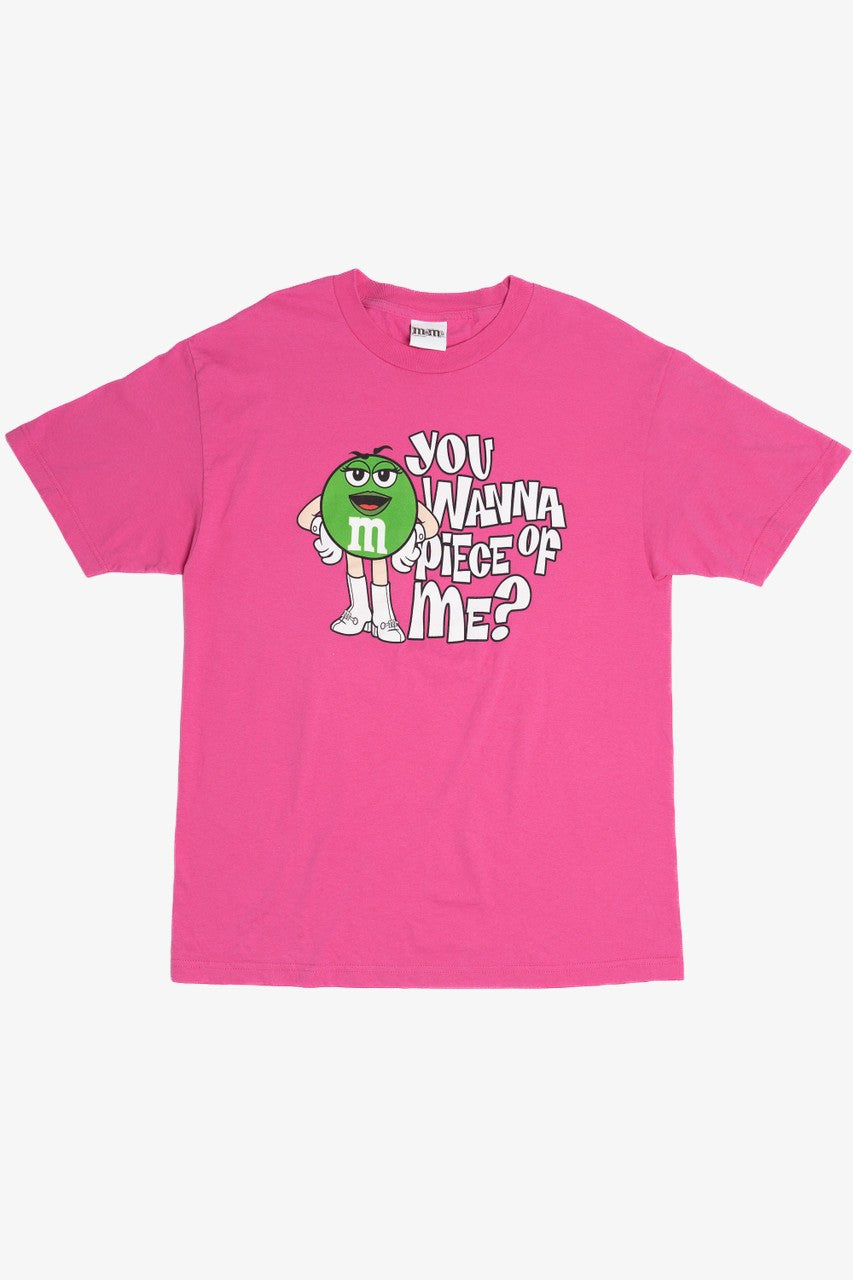 "You Wanna Piece Of Me?" Green M&M M&Ms Brand T-Shirt