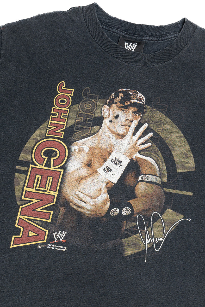 Vintage WWE John Cena "You Can't See Me" T-Shirt (2000s)