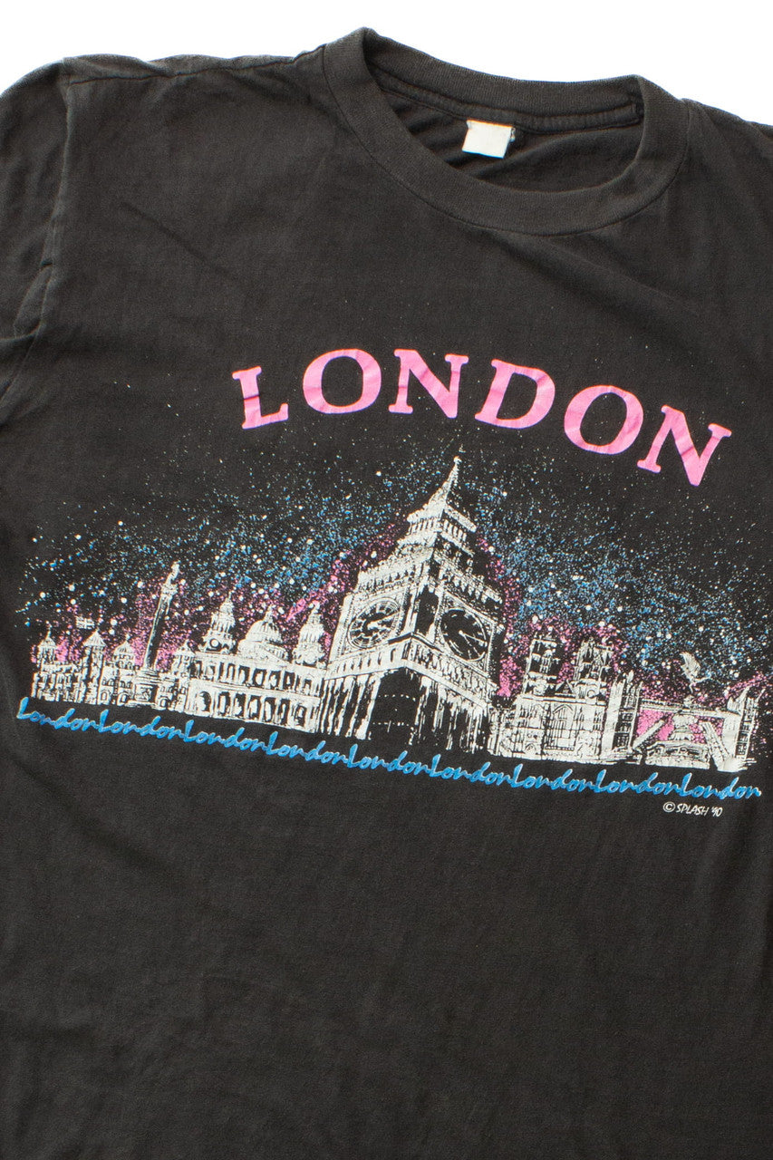 Vintage London Big Ben Single Stitch T-Shirt (1990)