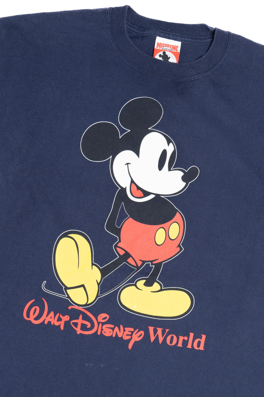 Vintage "Walt Disney World" Mickey Mouse Mickey Inc. T-Shirt (1990s)
