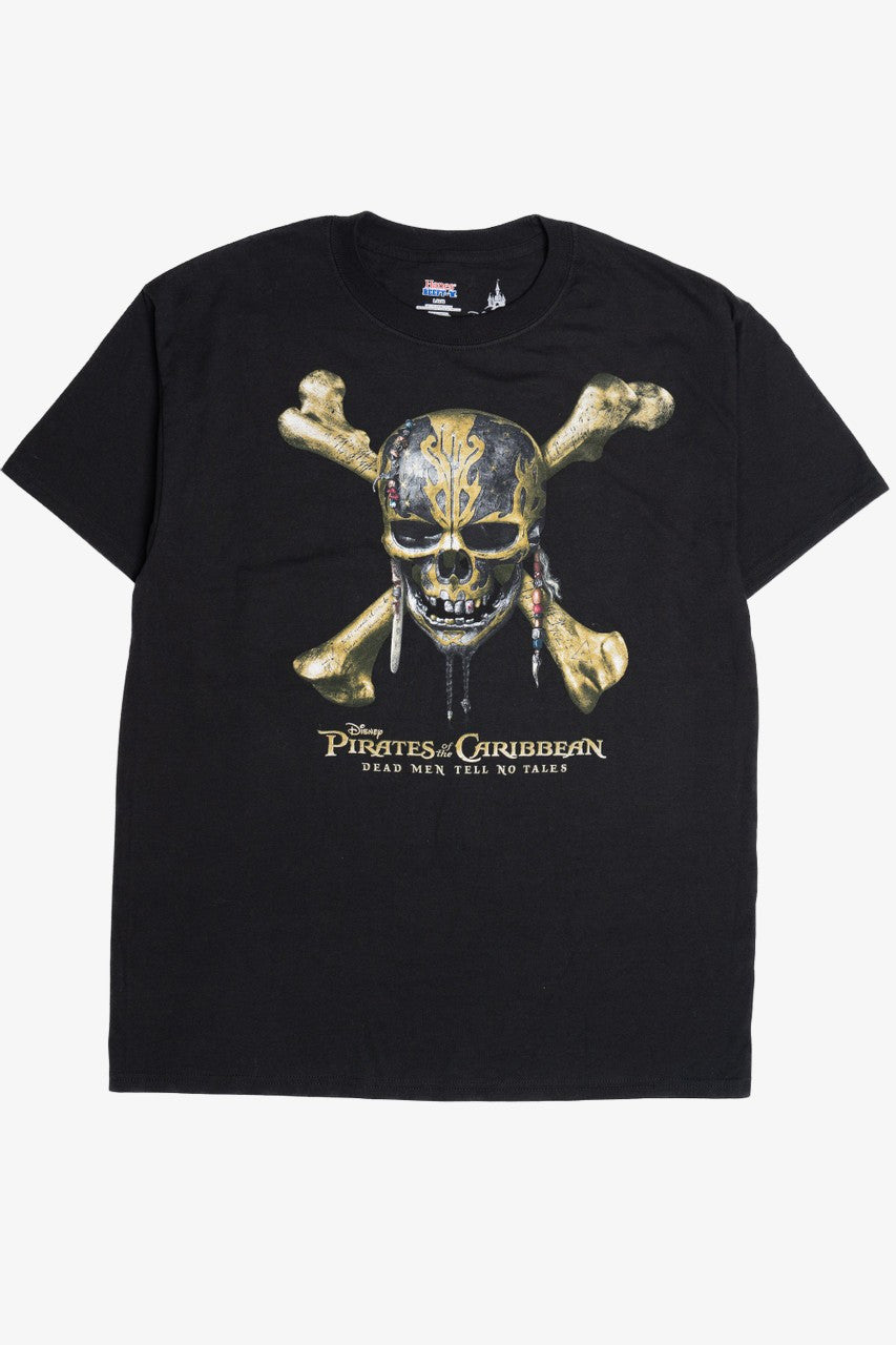 Disney Pirates Of The Caribbean Dead Men Tell No Tales T-Shirt NWT