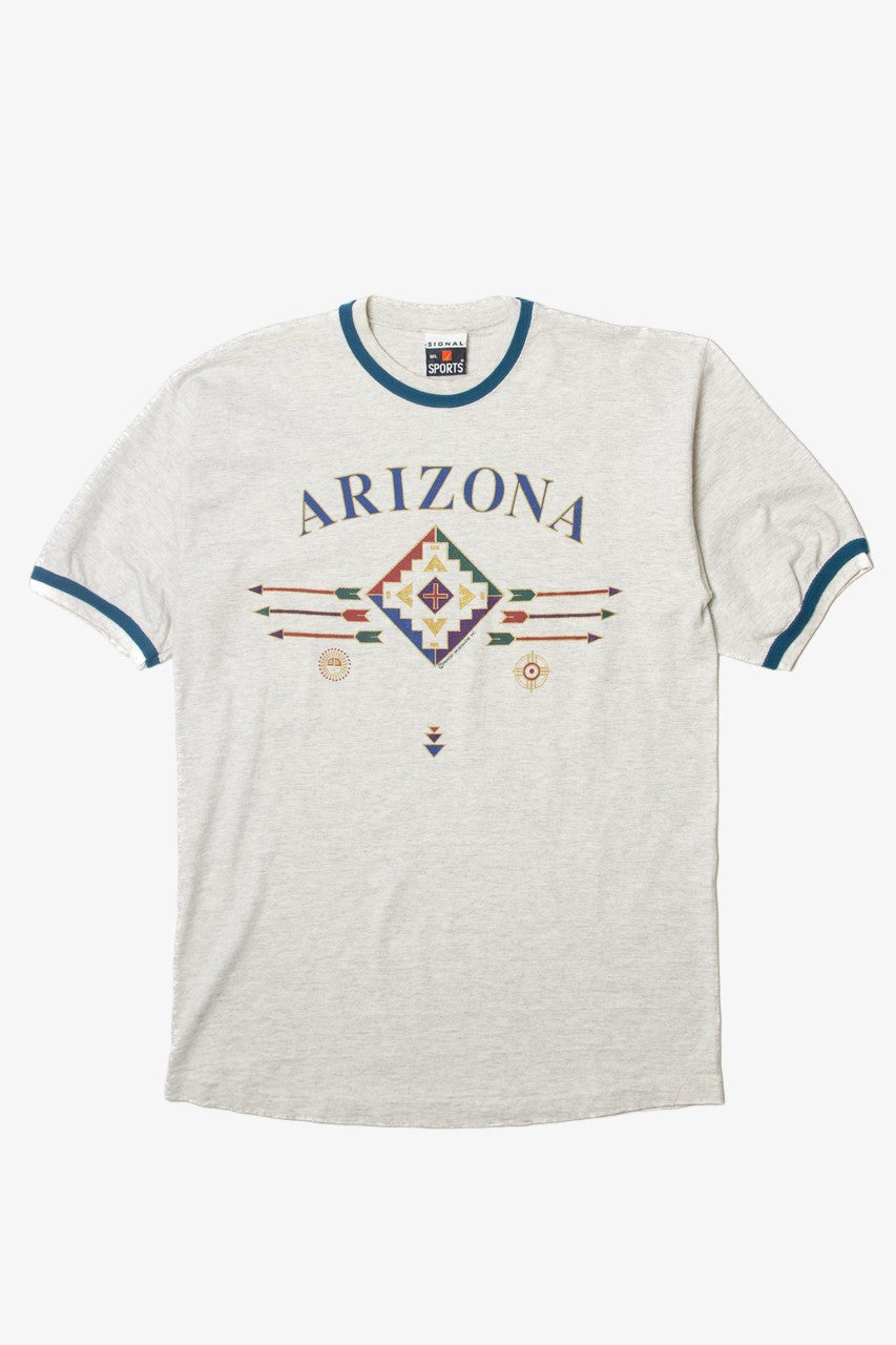 Light Gray "Arizona" Sports T-Shirt