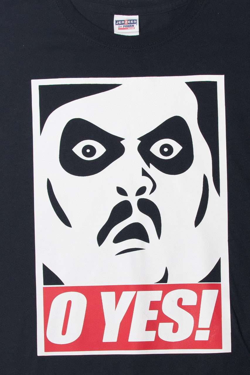 Obey "O Yes" Black T-Shirt