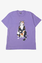 Vintage Cat Front/Back T-Shirt
