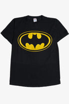 Vintage Batman Logo "Dennis" Iron On Single Stitch T-Shirt (1980s)