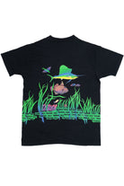 Vintage Aquatic Fish Panama Jack Wraparound Print T-Shirt (1990s)