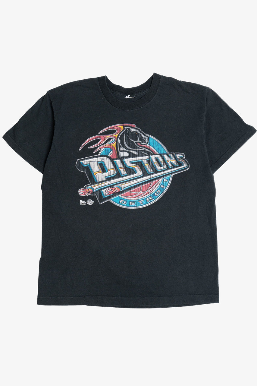 Vintage Detroit Pistons NBA Basketball Single Stitch T-Shirt (1990s)