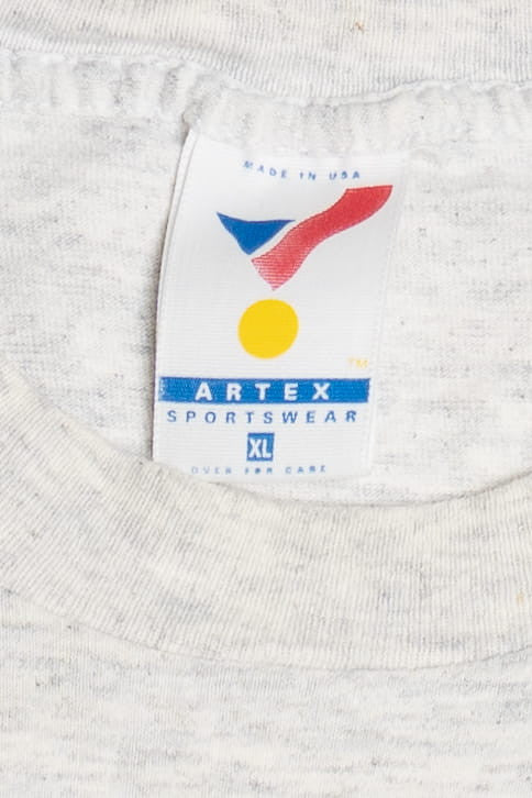 Vintage Kansas City Chiefs NFL Football Single Stitch Artex T-Shirt (1990s)