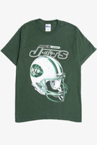 Vintage New York Jets NFL Football Pro Player Single Stitch T-Shirt (1990s)