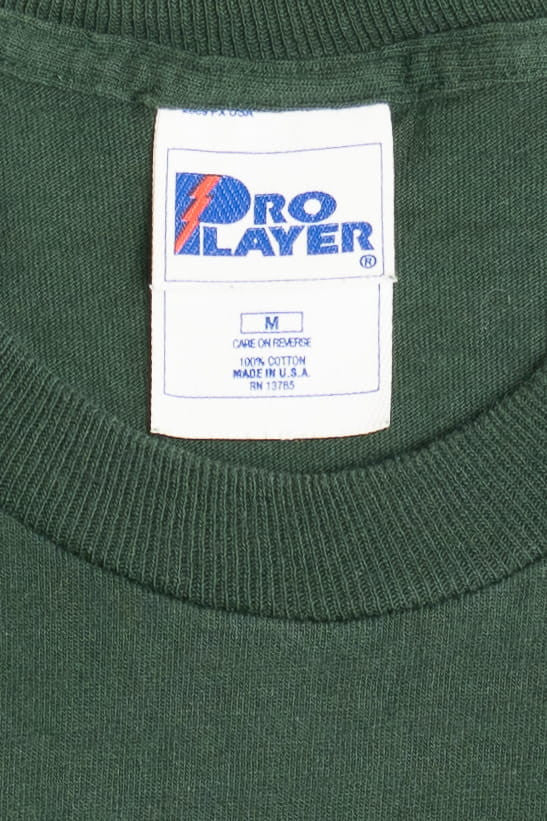 Vintage New York Jets NFL Football Pro Player Single Stitch T-Shirt (1990s)