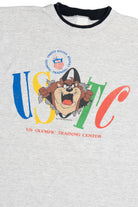 Vintage Looney Tunes Taz USTC US Olympics Training Center T-Shirt (1990s)