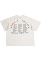 Vintage Distressed Queensryche "Building Empires" World Tour 1991 T-Shirt (1990s)