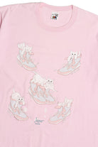 Vintage "Jasper Canada" Cats In Shoes Single Stitch T-Shirt (1990s)